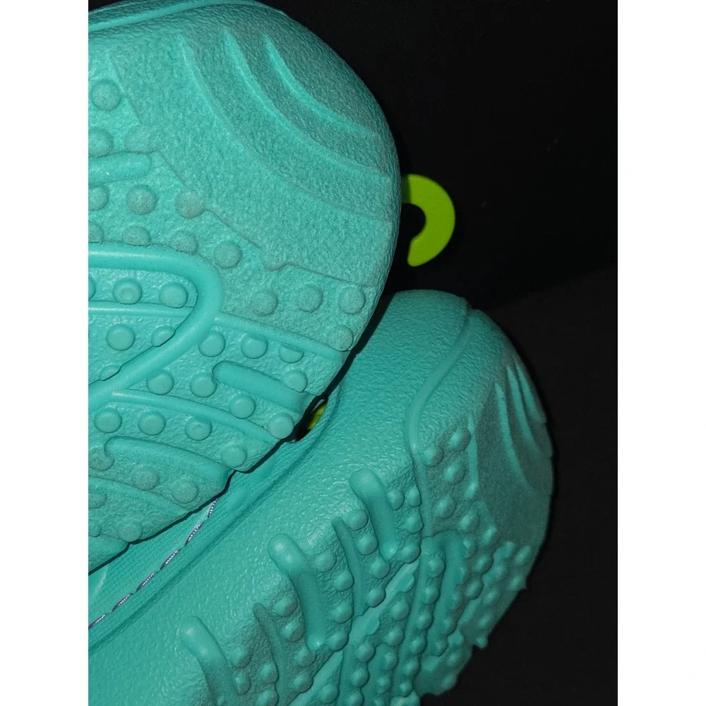Crocs Swiftwater Splash K Water‎ Shoes Aqua Blue Purple Kids Size J1 New